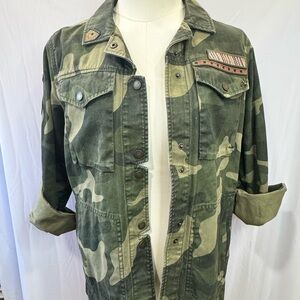 Abercrombie & Fitch Olive Utility Jacket